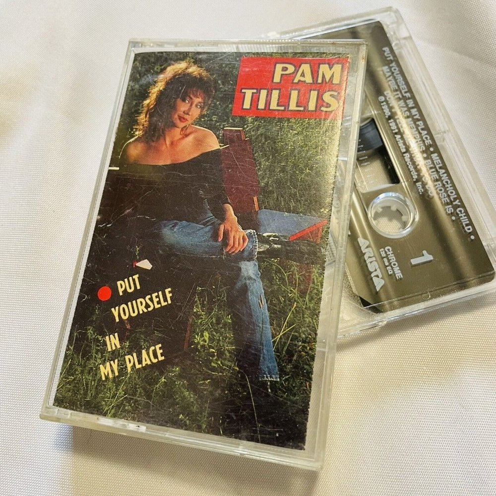 Pam Tillis Put Yourself In My Place Audio Music Cassette Tape TESTED